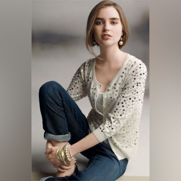 Halogen Sweaters - “Halogen”sequined sweater, elegant for any occasion! Size L